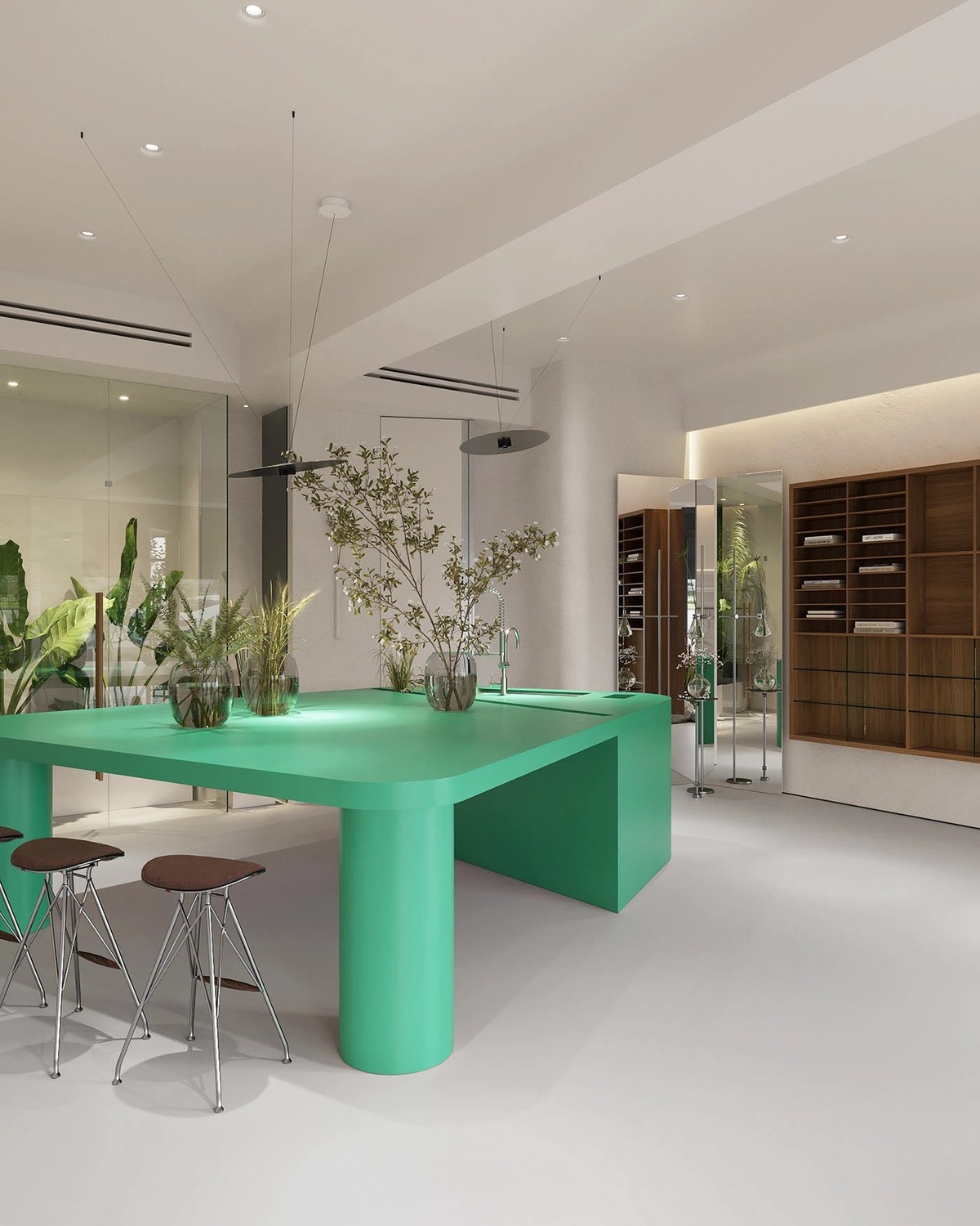 Plant and Flower Shop Interior Plant and Flower Shop Interior